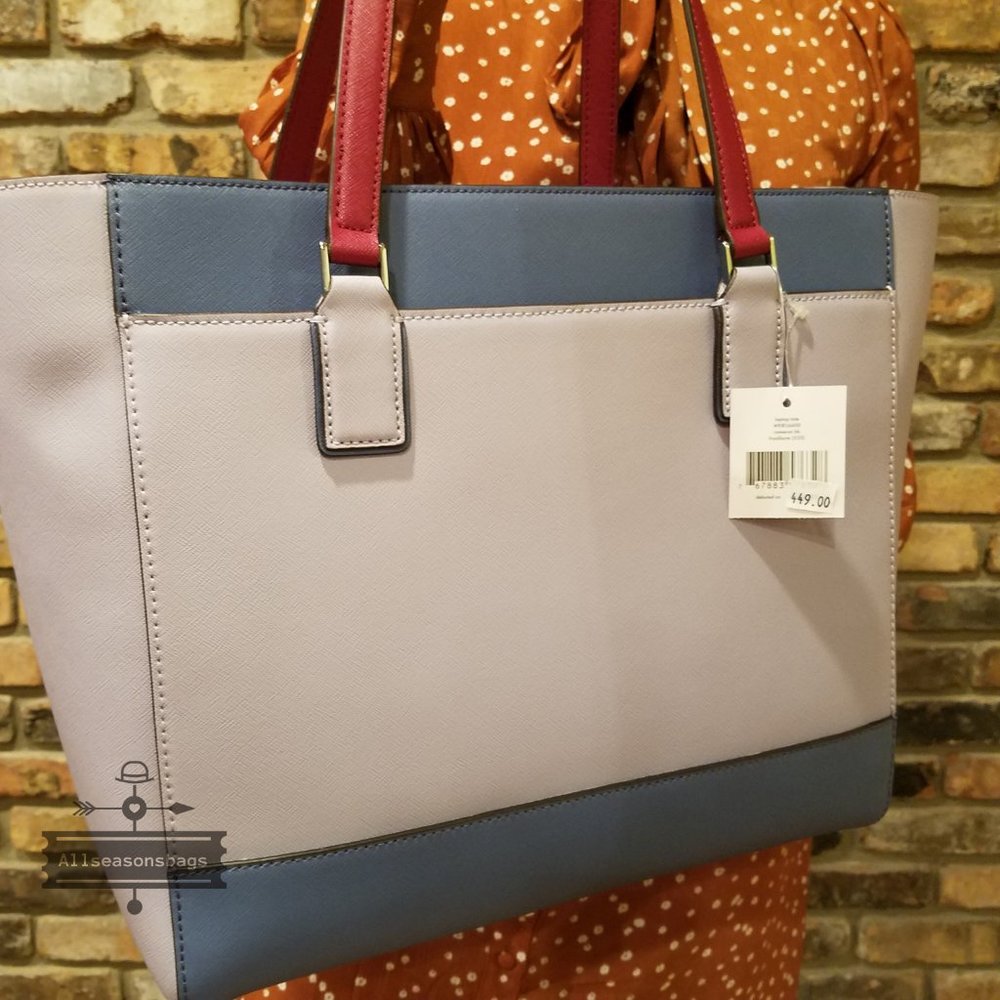 NWT Kate Spade Cameron Laptop Tote Large Frozen - Picture 4 of 8